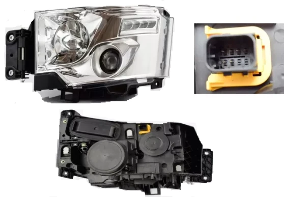 TAF PPL - Phare RVI Gauche Carter Chrome