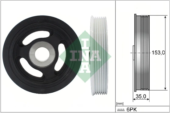TAF PPL - poulie damper
