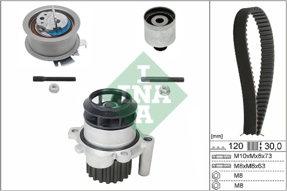 TAF PPL - Pompe à eau + kit de courroie de distribution