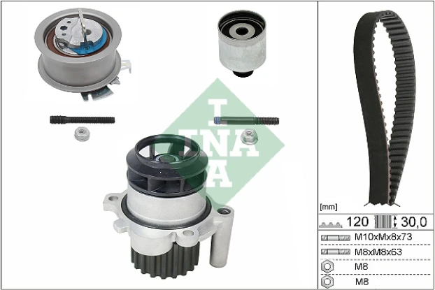 TAF PPL - Pompe à eau + kit de courroie de distribution